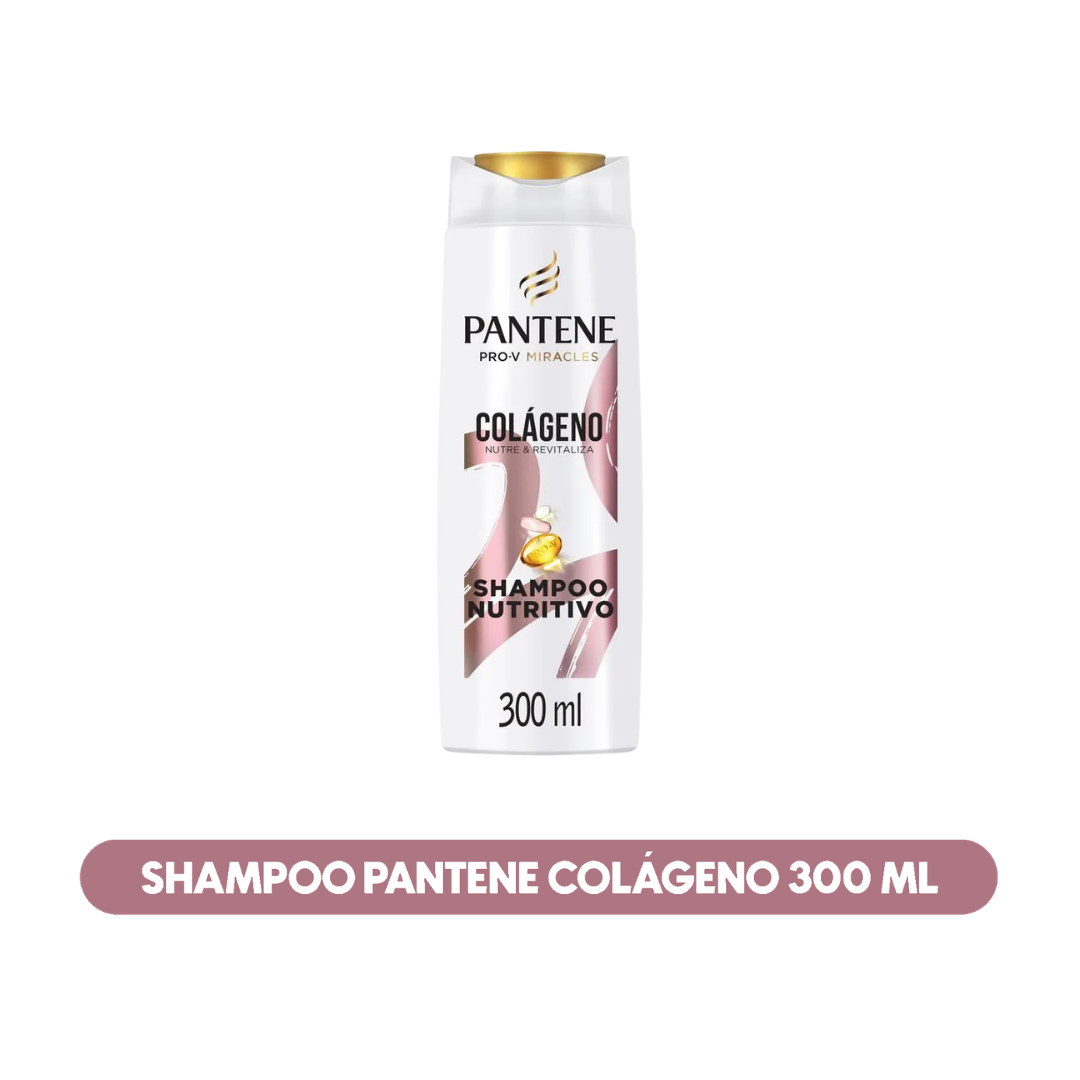 Shampoo Pantene Colágeno 300 ML