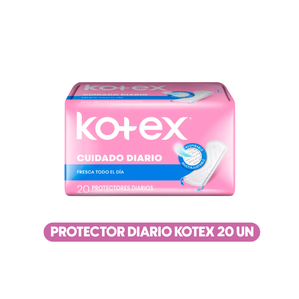 Protector diario Kotex 20 UN