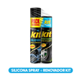 Silicona Spray + Renovador Kit