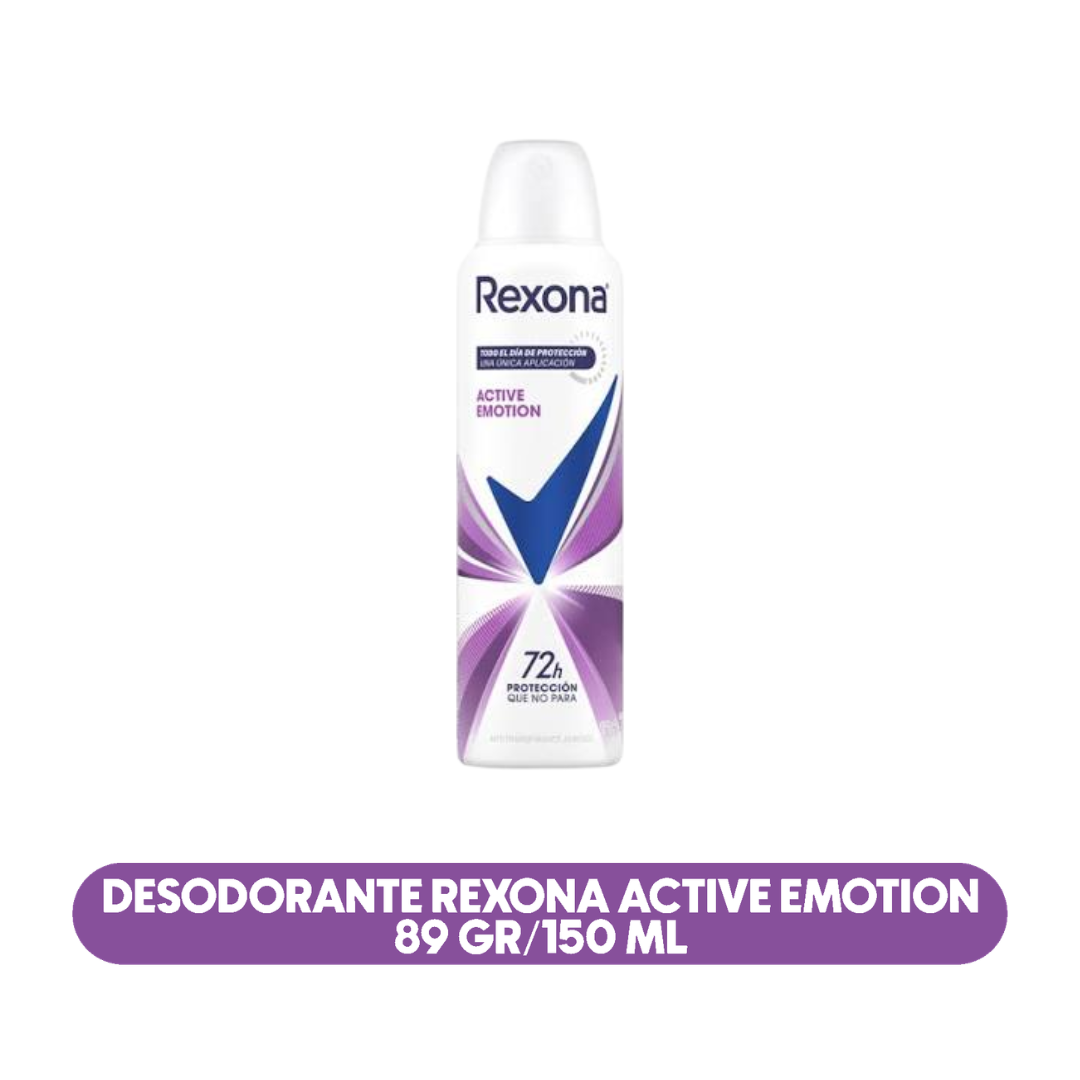 Desodorante Rexona Active Emotion 89 gr/150 ml