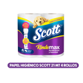 Papel Higiénco Scott doble hoja 21 mt 4 rollos