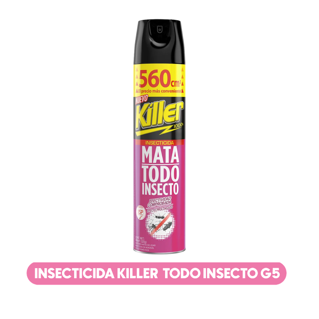 Insecticida Killer Todo Insecto G5