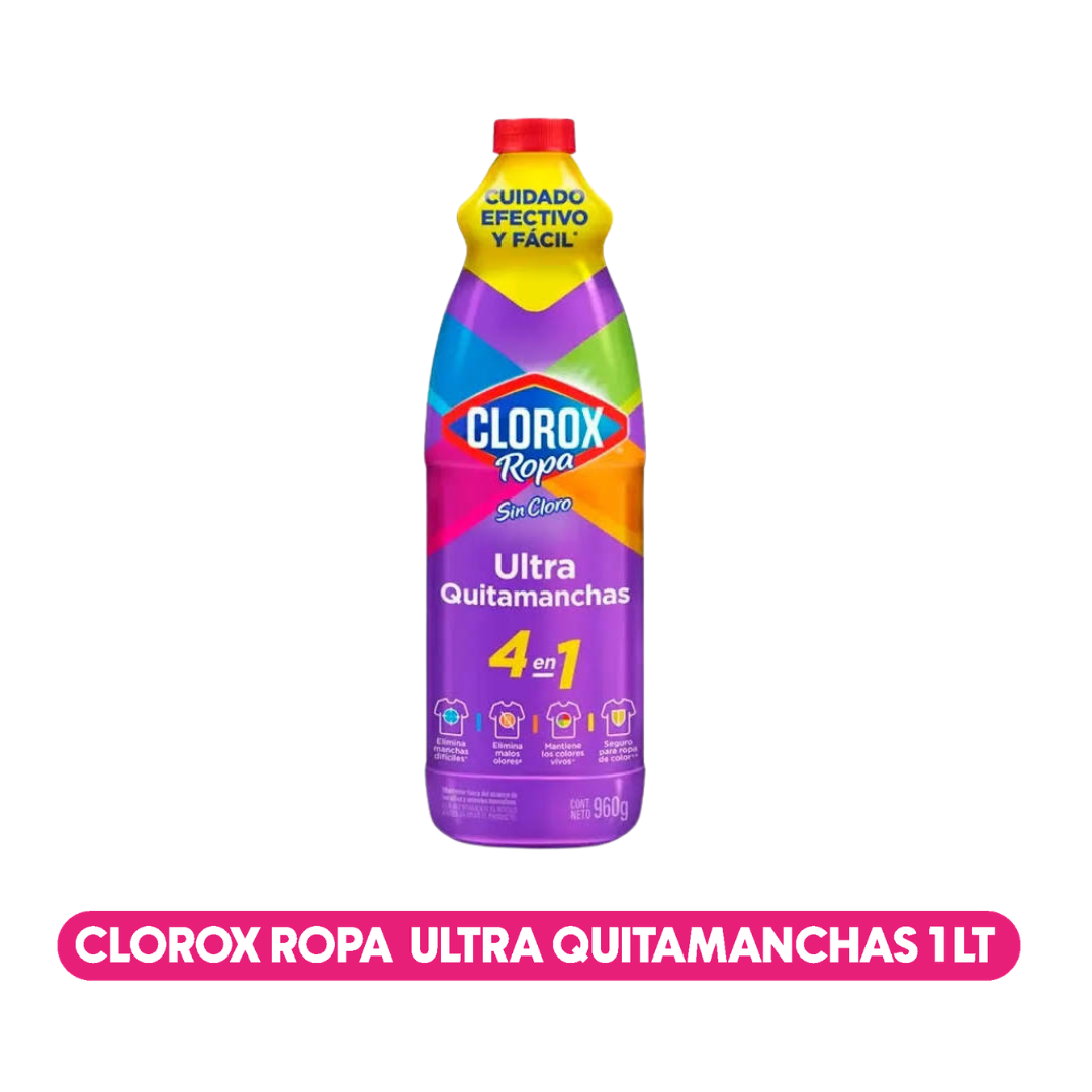 Clorox Quitamanchas ropa color 1 LT
