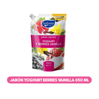 Jábón Ballerina Yoghurt Berries Vainilla Doy Pack 650ML